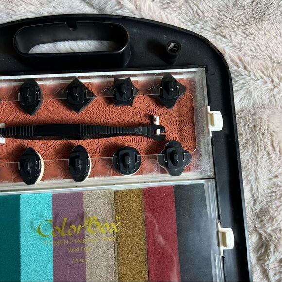 Rare Unique Find! Color Tool Box Ink Cases Set of 3 - Picture 16 of 16